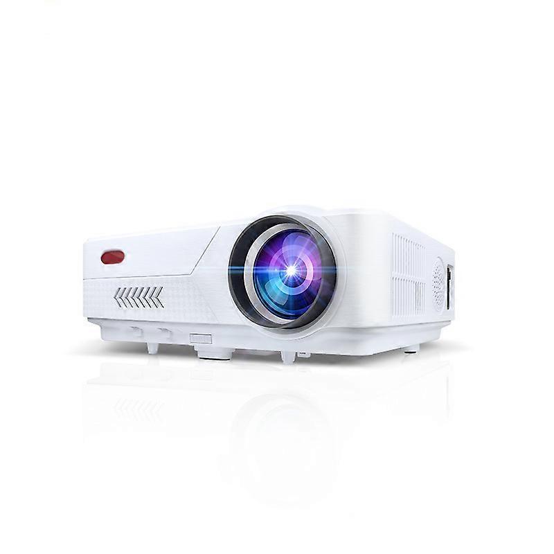 YIZHI 808 Video Projector - UHD 4K, Android 6.0 System With Wifi, Bluetooth - White