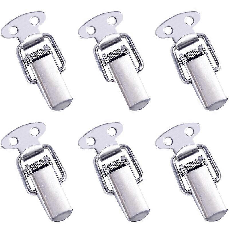 6PCS Toggle Latches Spring Loaded Clamp Clip Case Box Latch Catch ...