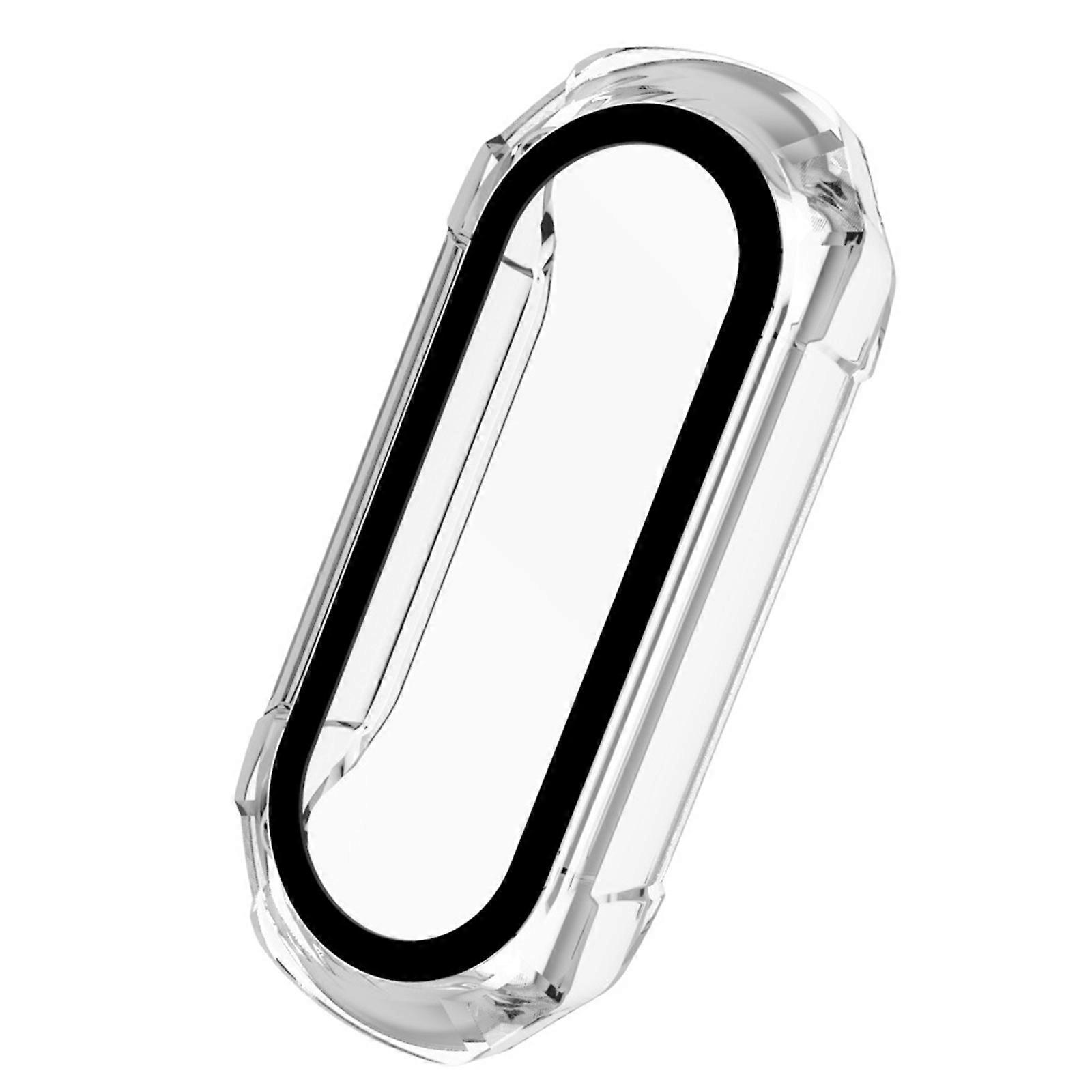 Protector for Case For Mi Band 6 5 4 3 PC Frame Case+Glass Screen Protector