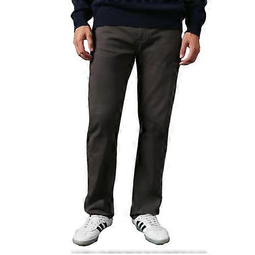 Maine Mens Twill Stretch Straight Leg Jeans