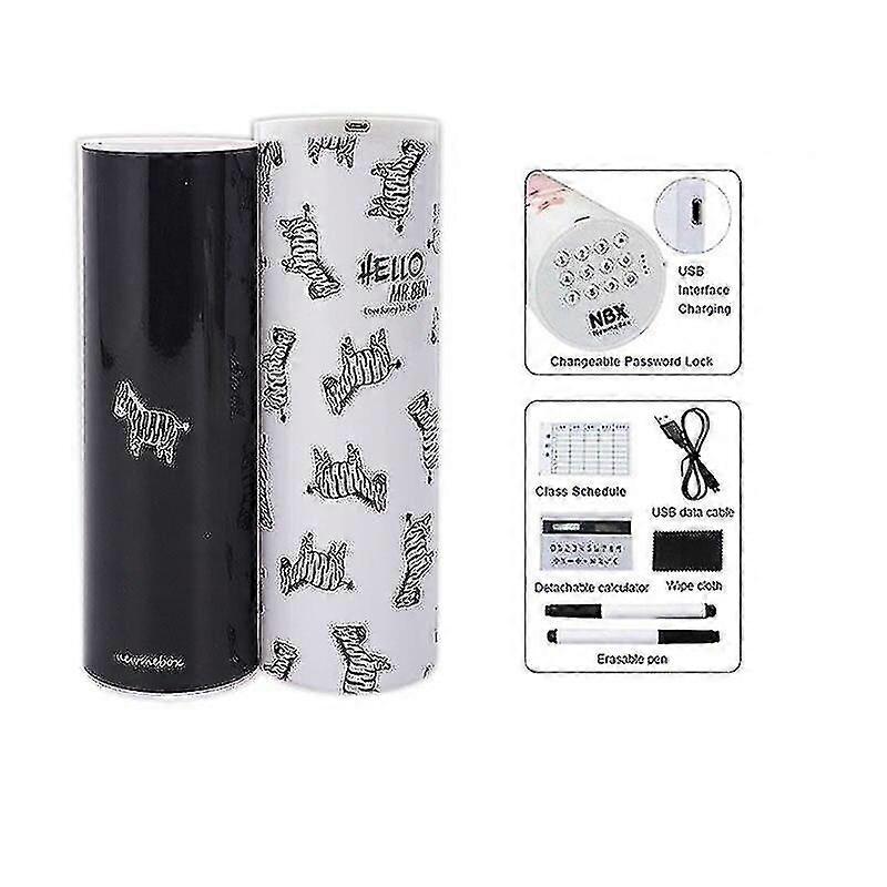cartoon pattern holder large cases capacity zebra)pencil