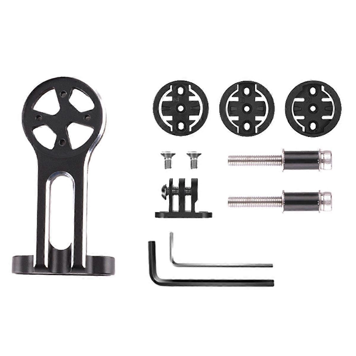 Adjustable Speedometer Extension Bracket Aluminum Alloy Bicycle Computer Holder for Replacement A