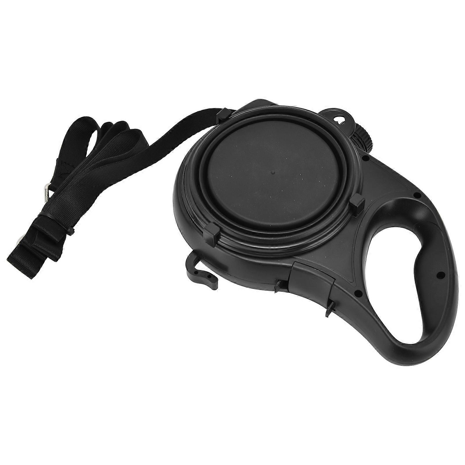 Pet Leash Multifunction Hollow Inside Multicolor Optional Lightweight Portable Small Dog LeashBlack