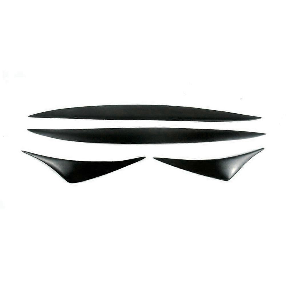 Resin Eyebrows Lids Headlight Molding Trim Cover for ROHENS-Coupe 2008-2011