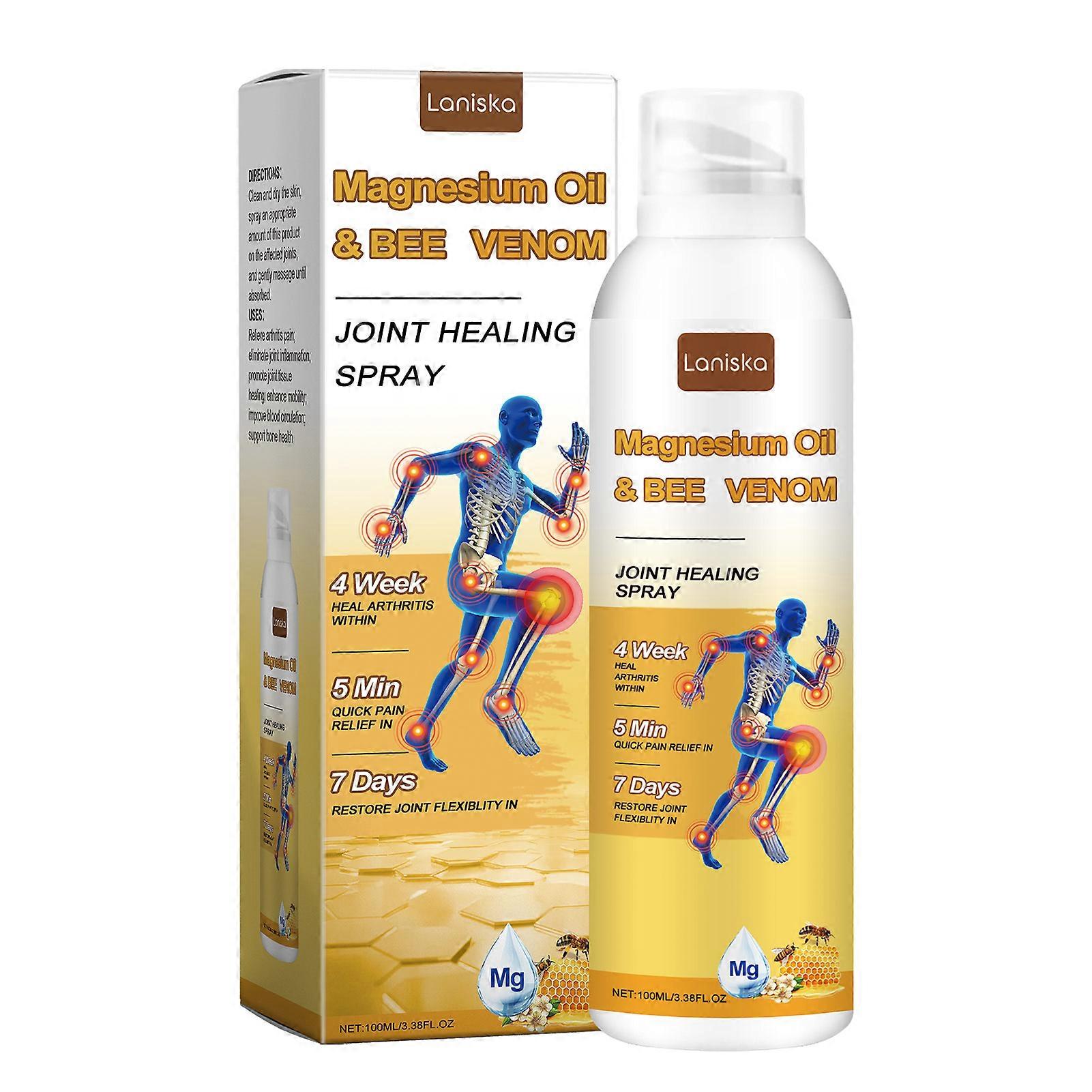 1-3Pcs Bee Venom Spray, Bee Venom Joint & Bone Care Spray, Bee Venom Joint Relief Spray, Joint Massage Spray For Muscle Joint Discomfort