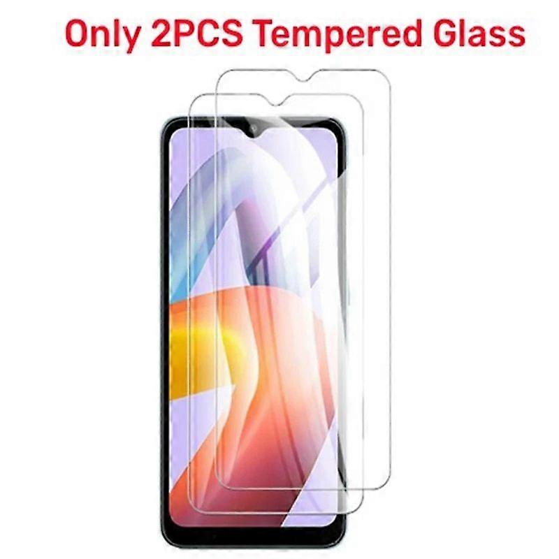2Pcs Tempered Glass For Redmi A2 Plus Screen Protector