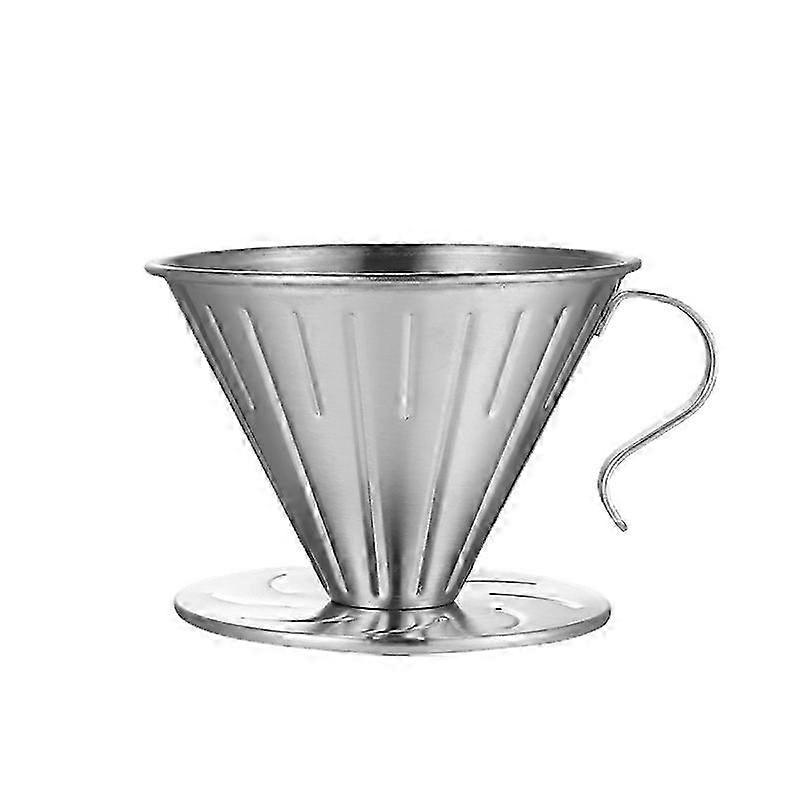 Manual Coffee Filter, Stainless Steel Reusable Coffee Filter