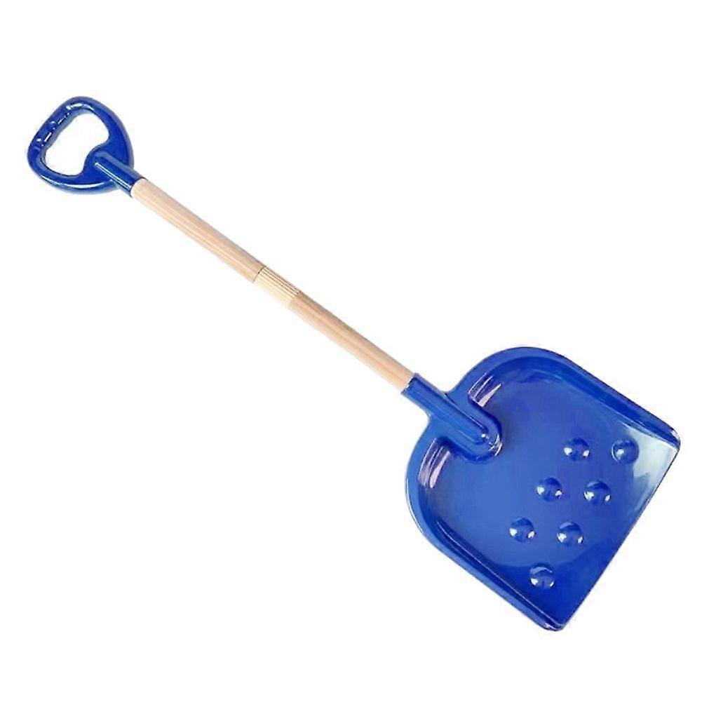 屋外ビーチ子供用ショベルプラスチック厚雪ショベルポータブルスプライシングスノーショベルレーキブルー