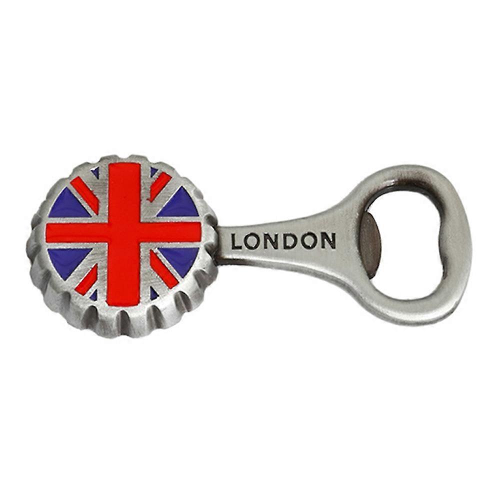 Refrigerator round magnetic bottle opener