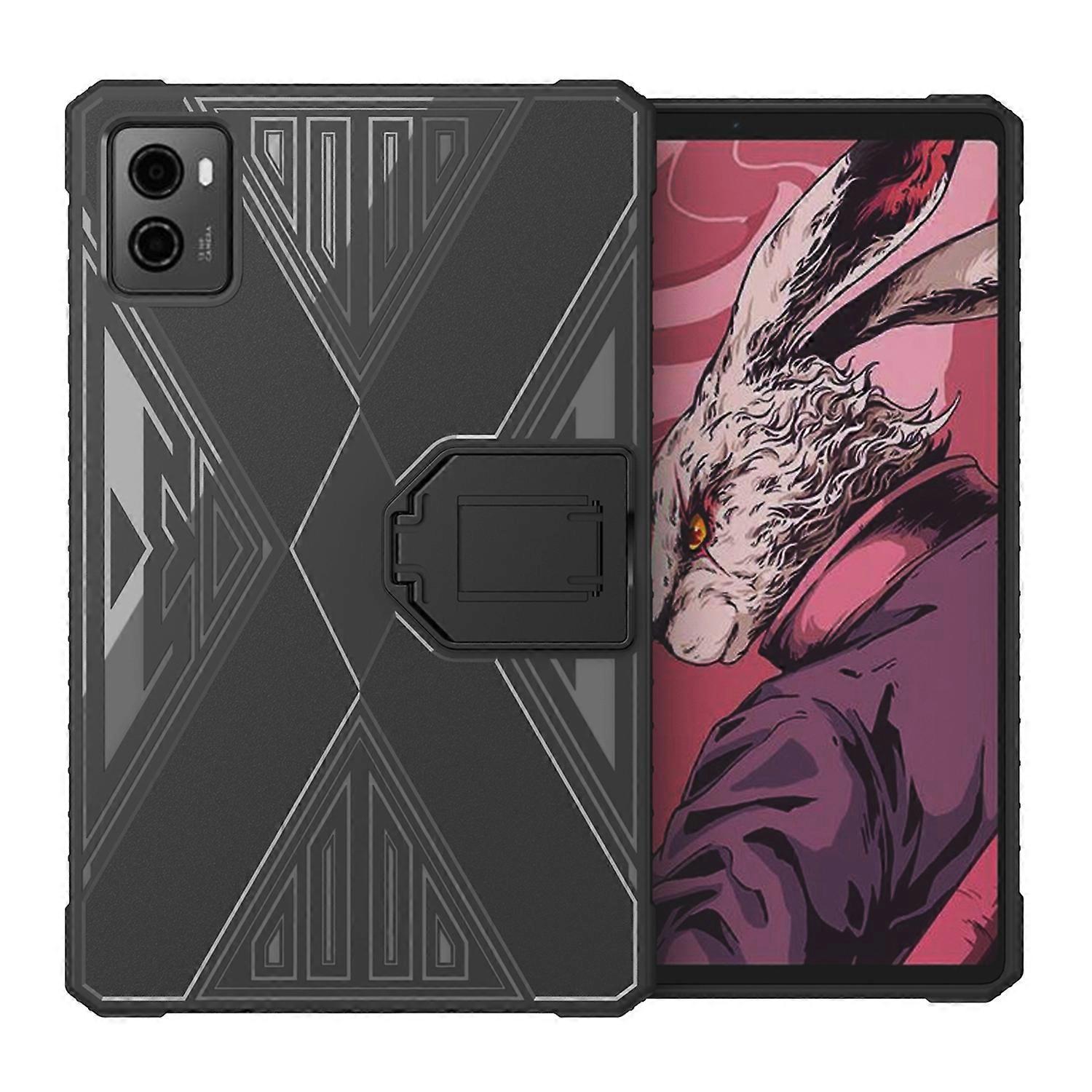 Brushed Texture Shockproof TPU Tablet Case with Holder