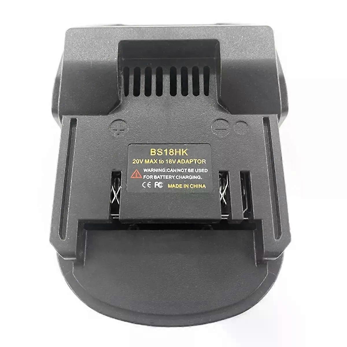 For Bosch Convert to Hitachi / Hikoki 18V Li-Ion Battery Power Tool Battery Adapter Converter BS18HK BAT622 BAT618