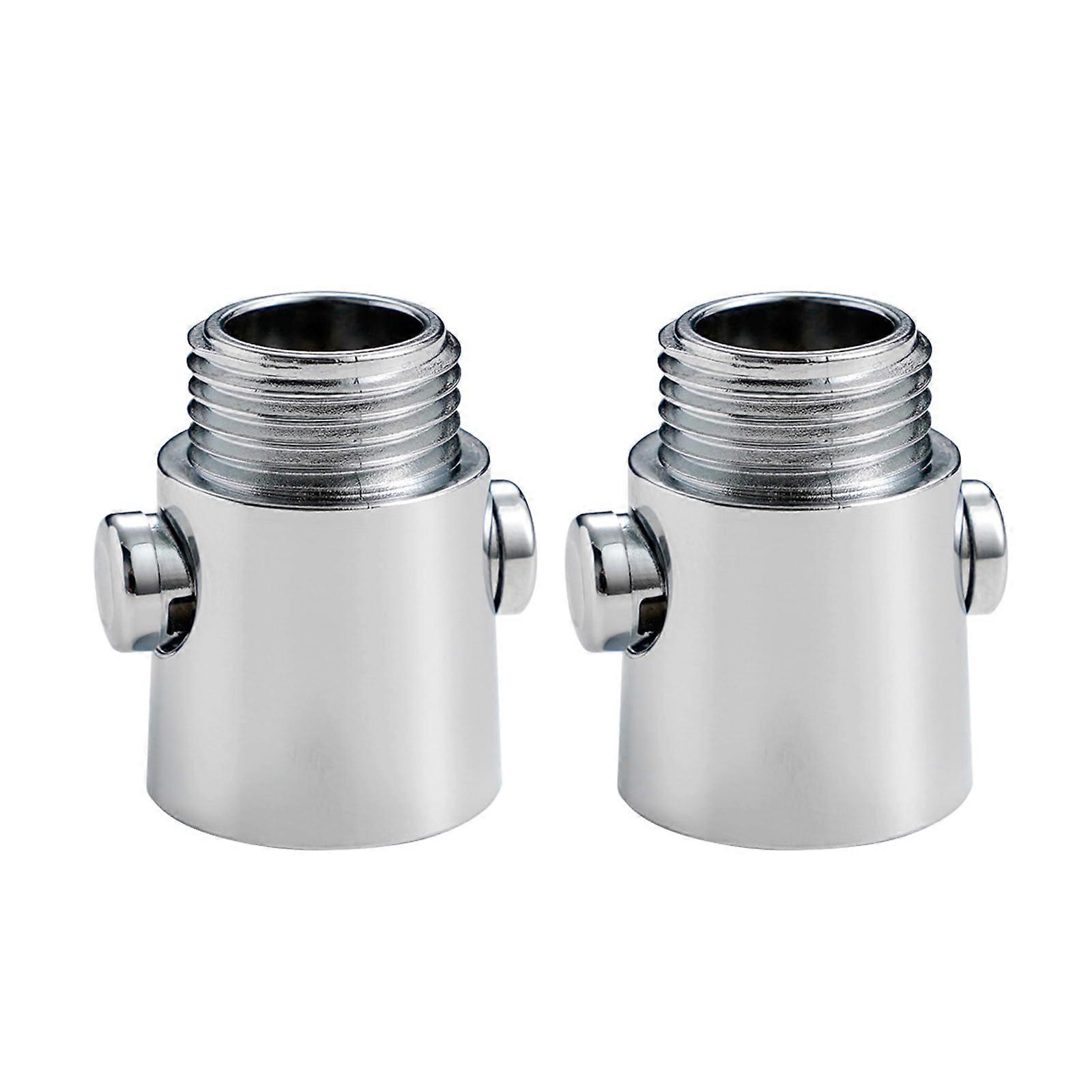 2 Pack Universal Shower Head Shut Off Valve for Shower Arm G1/2 Size