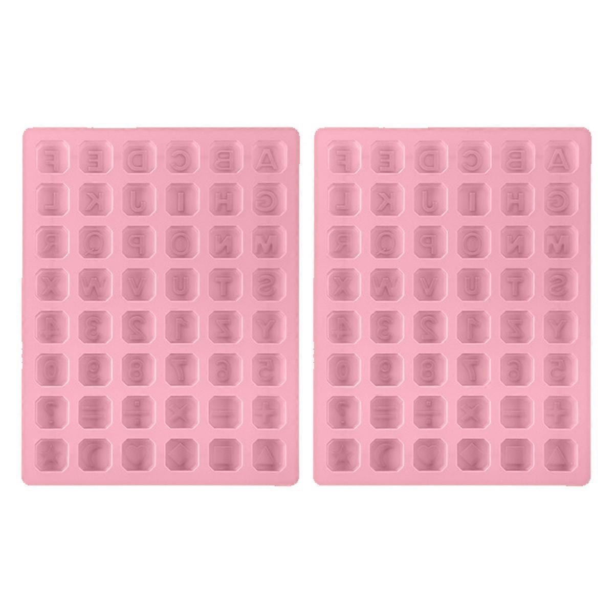 Kitchen Mold Set, Silicone, Alphabet, Star Shapes