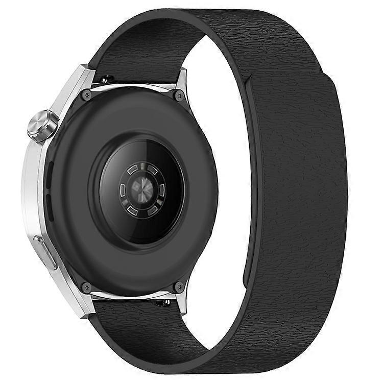 Watch Band Compatible For Huawei Watch GT 5 Pro / GT 5 / GT 4 / GT 3 / GT 2 46mm Cloud Wood Grain Universal 22mm Silicone Magnetic