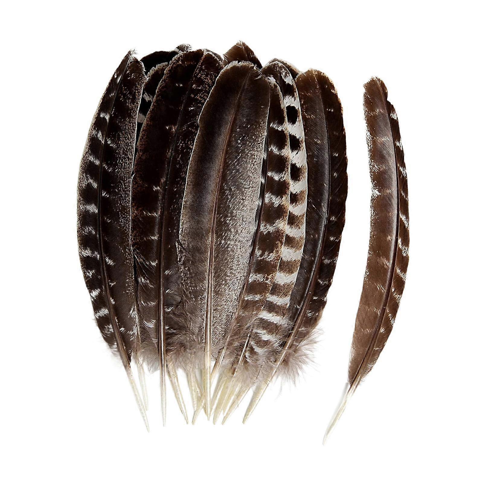 24個の装飾的な羽根DIYクラフト用フェザーマスクネックレスイヤリング