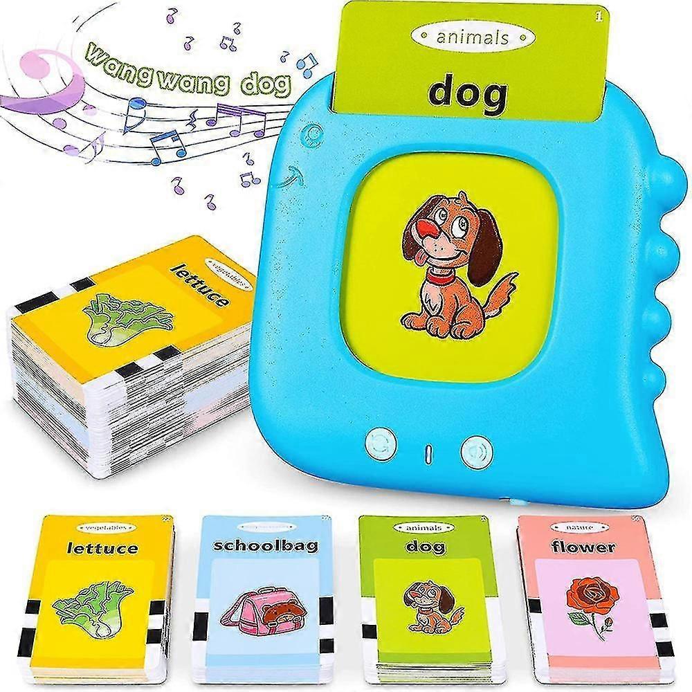 112の視力の言葉で子供の幼児の電気話すフラッシュカード就学前の啓発早期教育玩具青