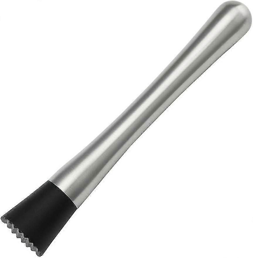 8" Long Stainless Steel Cocktail Muddlers