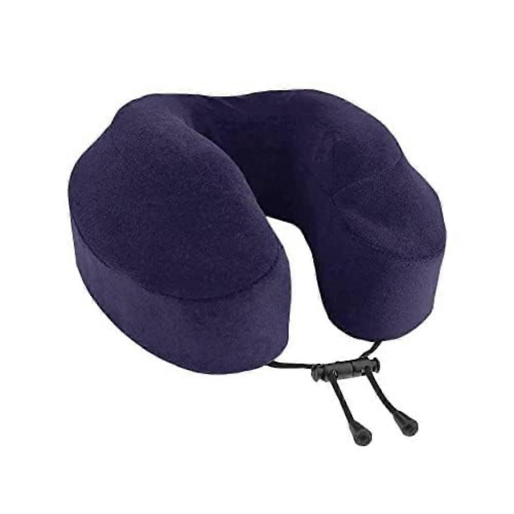 Memory Foam Pillow for Traveling Sleeping Upright, Neck Support, Compact Size, Ergonomic Design, Soft Cover