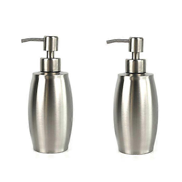 موزع صابون من الفولاذ المقاوم للصدأ للمطبخ بالوعة الحمام