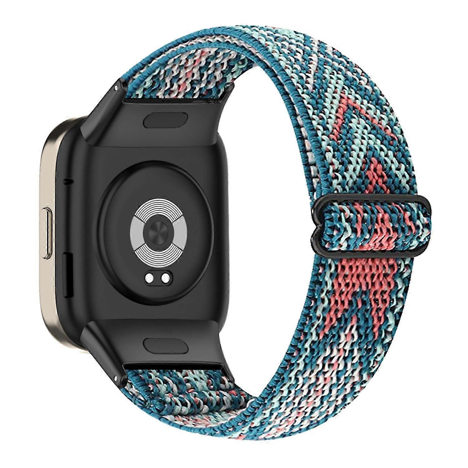 compatível Xiaomi Redmi Watch 3 / Mi Watch Lite 3 Pulseira de relógio Pulseira de relógio inteligente ajustável de nylon elástico