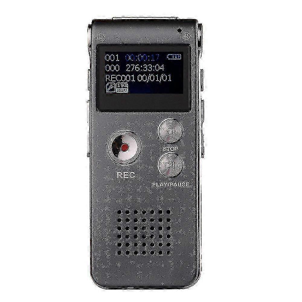 Voice-Activated Digital Recorder for Presentations Conferences and Interviews with 8GB Audio Storage - Model XXF