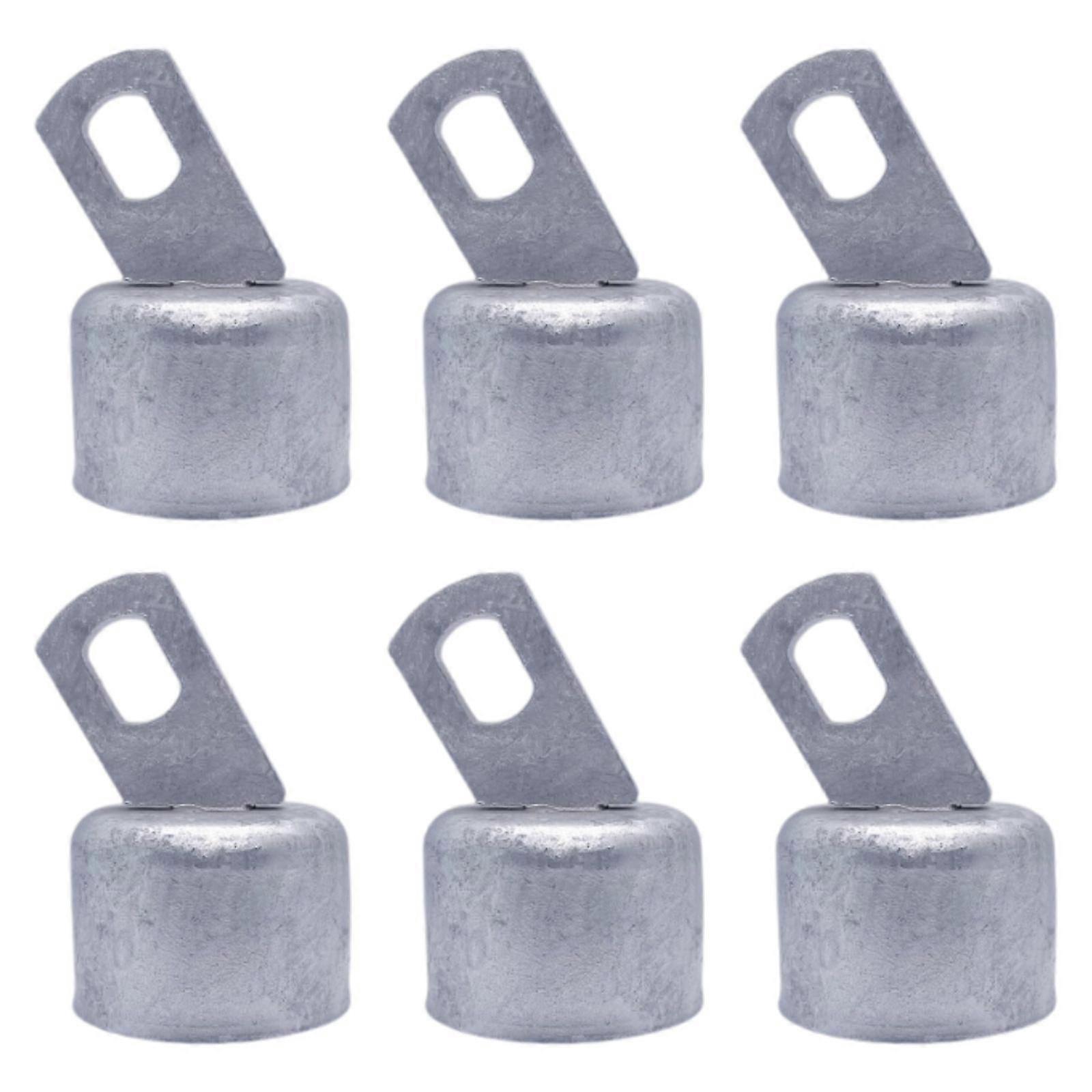 Chain Link Fence Rail End Cap Sports Field Fence Connector Rustproof Chain Link