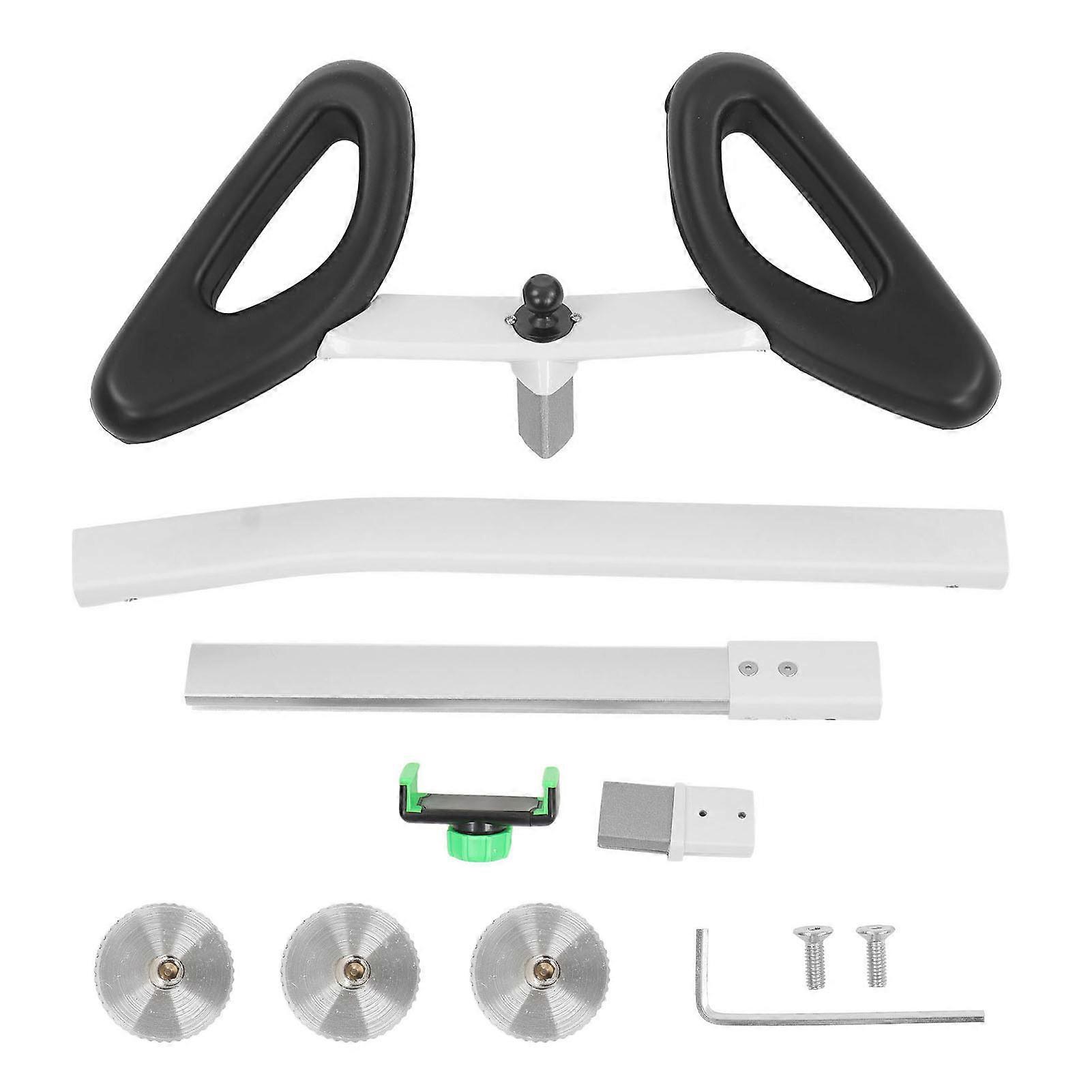 White Telescopic Handlebar Replacement for Xiaomi Ninebot Scooter