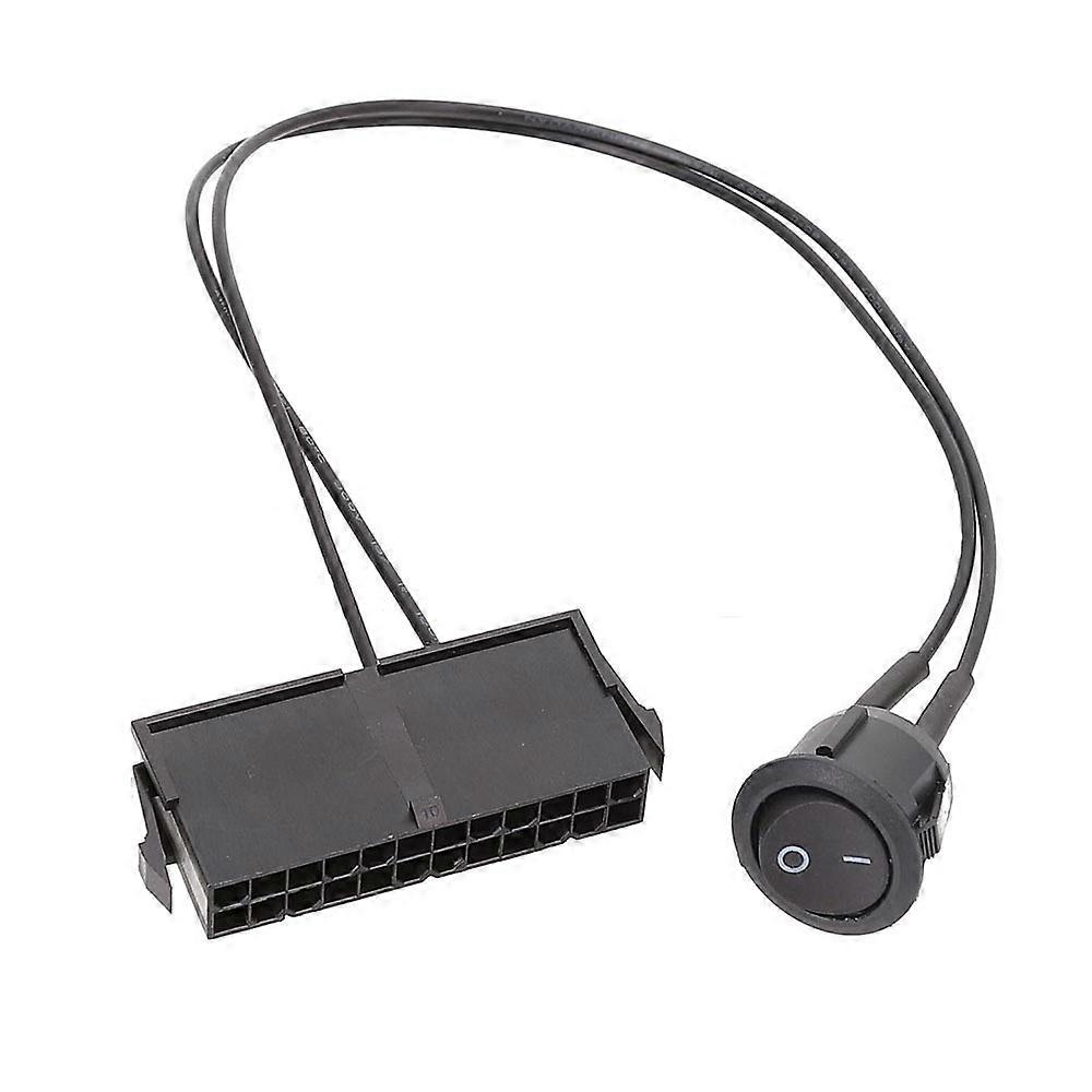 24 Pin Female ATX PSU Power Supply Starter Tester Start Up Jumper ON ...