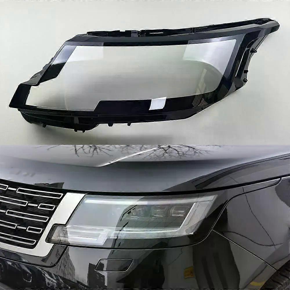 For Land Rover Range Rover 2023 2024 2025 Front Headlight Cover Transparent Lampcover PC Lampshade Anti Cracking Lens Shell