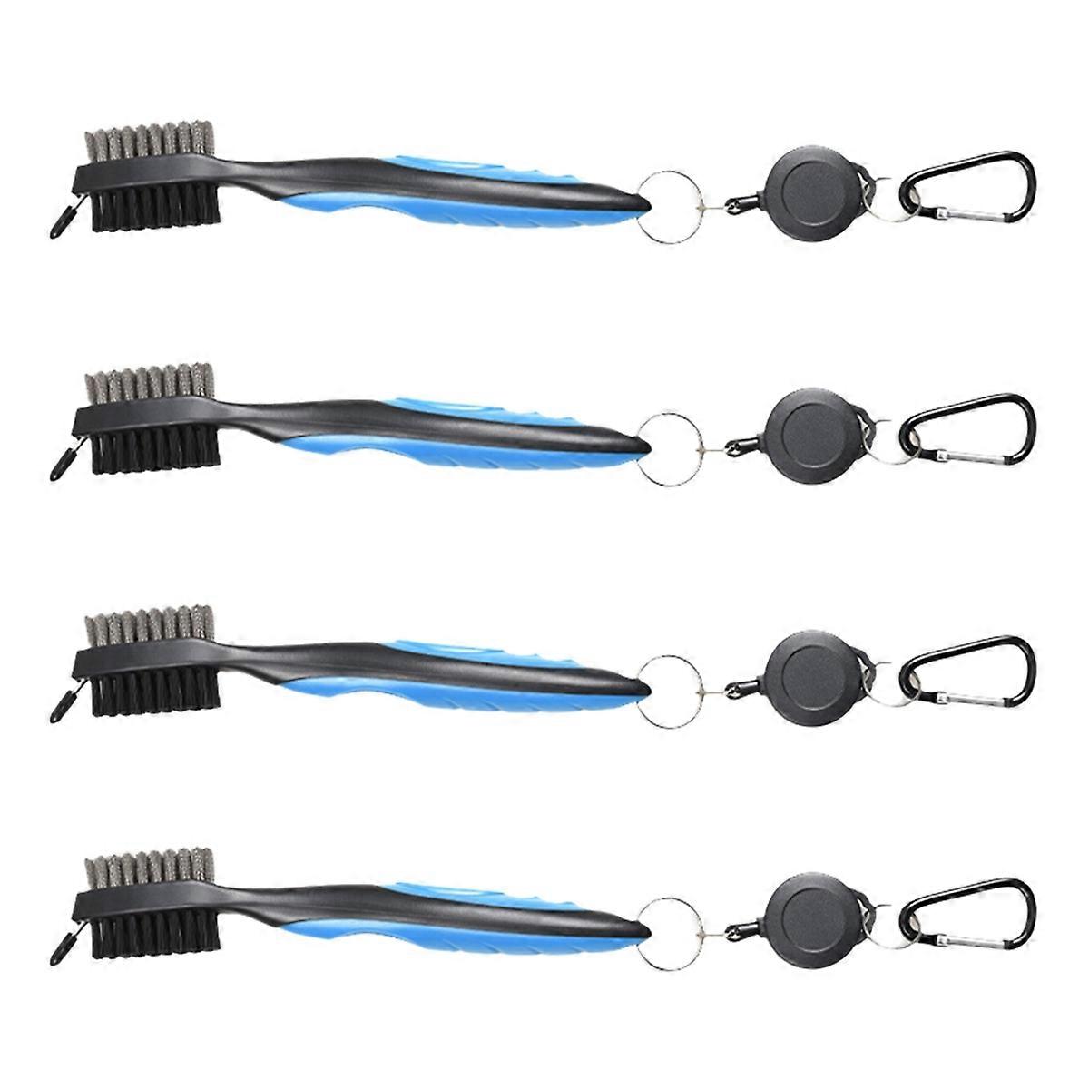Golf Club Cleaning Brush, Ball Double-Sided Cleaning Tool, Blue