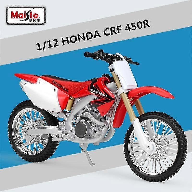Maisto 1:12 Honda CRF 450r legering Langrend motorcykel model simulering metal racing motorcykler Model Collection Børn gave