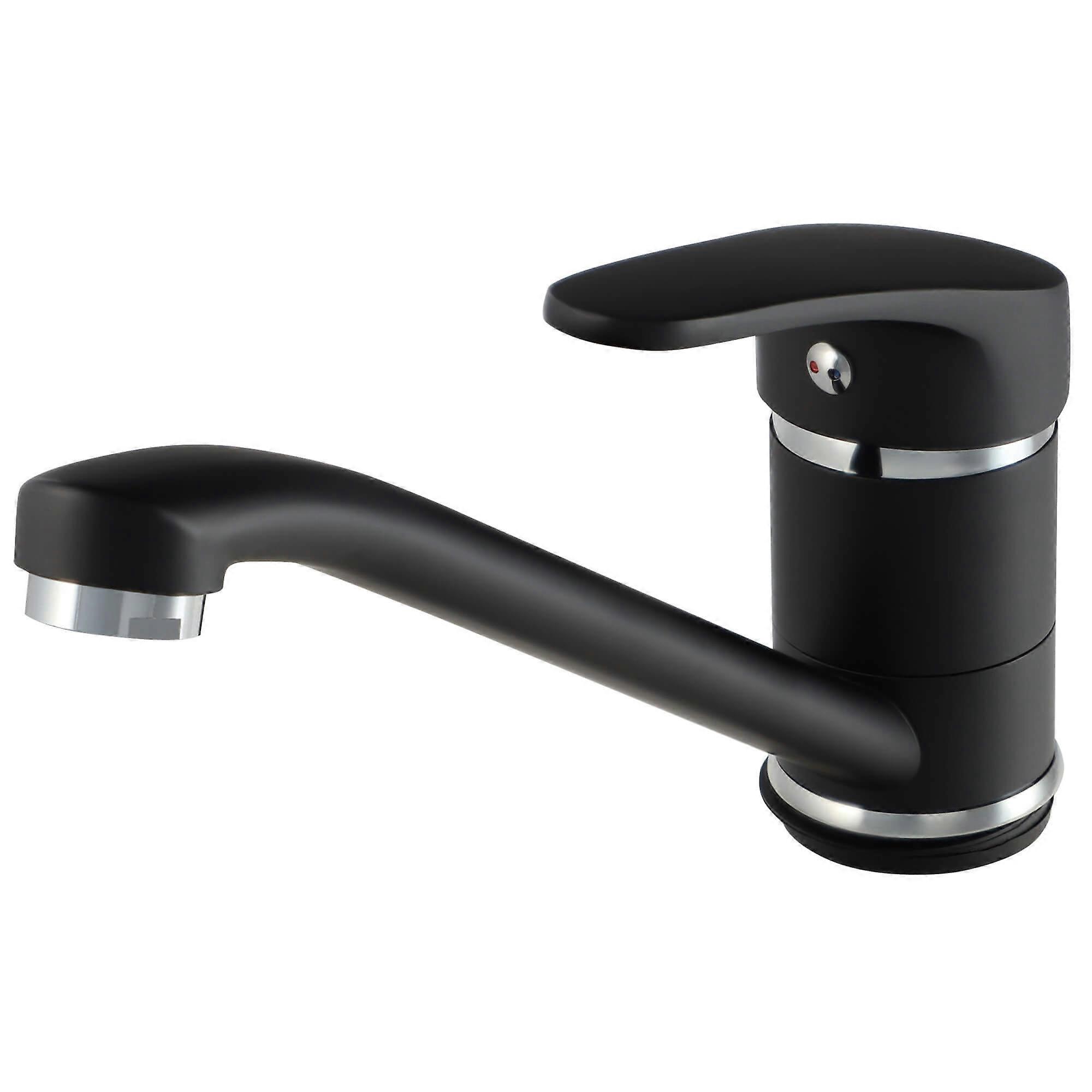 Kitchen mixer Gospo Rox floor-standing, black