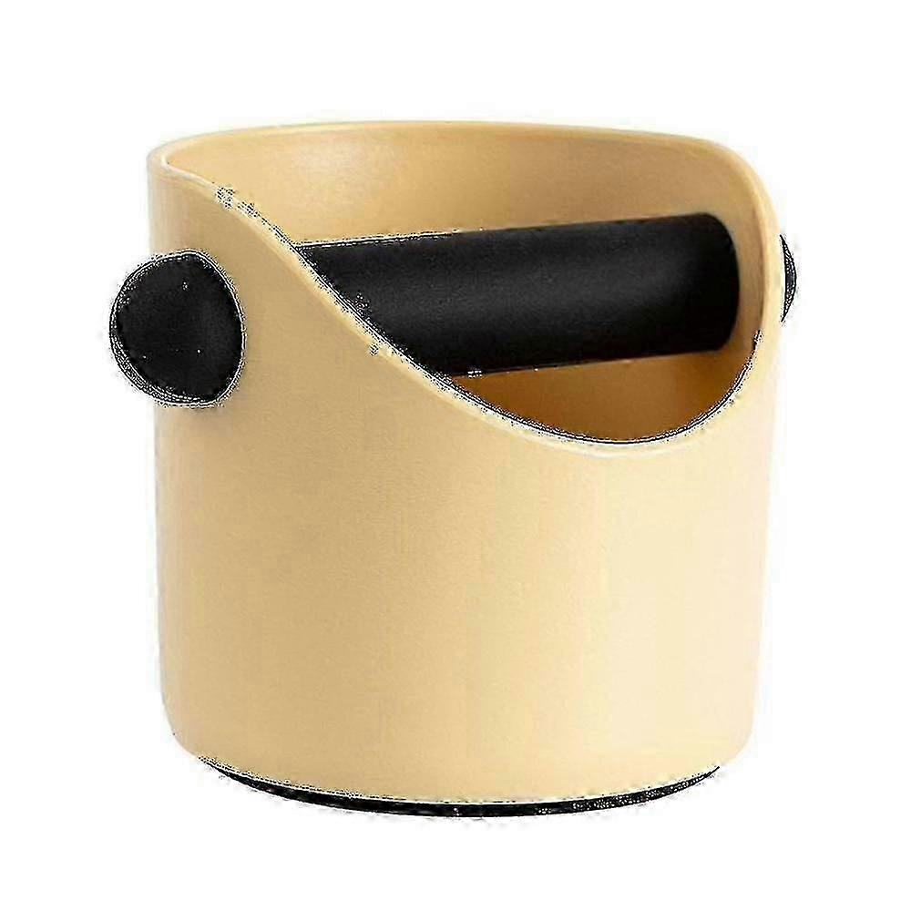 Espresso Knock Box Removable Knock Bar Non-Slip Base Smooth Edge Thick Slant Opening Storage Anti-cr