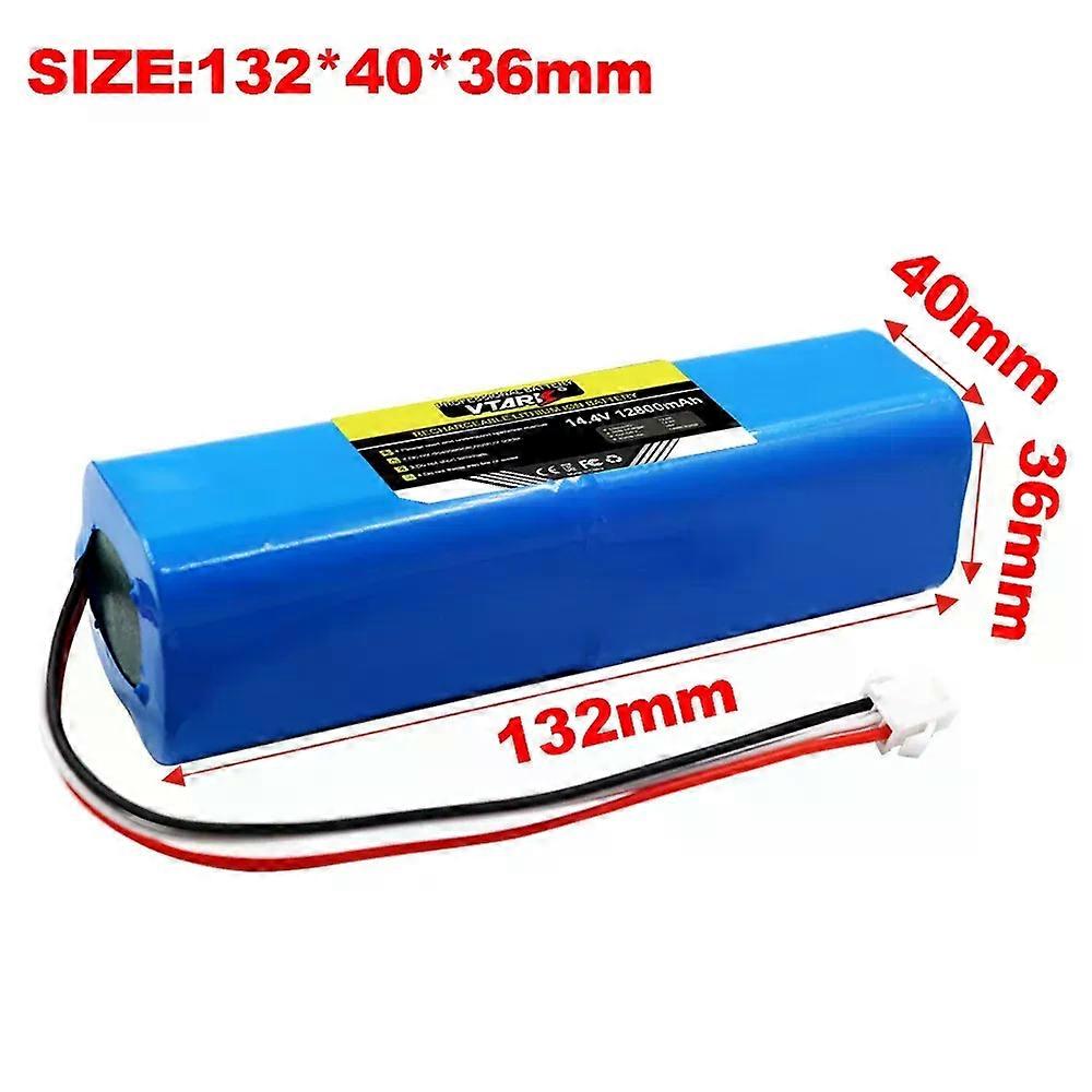 Batterie Li-ion Rechargeable 6800 MAh Pour Aspirateur Robot - Compatible Xiaomi, Lydsto R1, Viomi S9, Roidmi Eve Plus - 14,4 V - 5