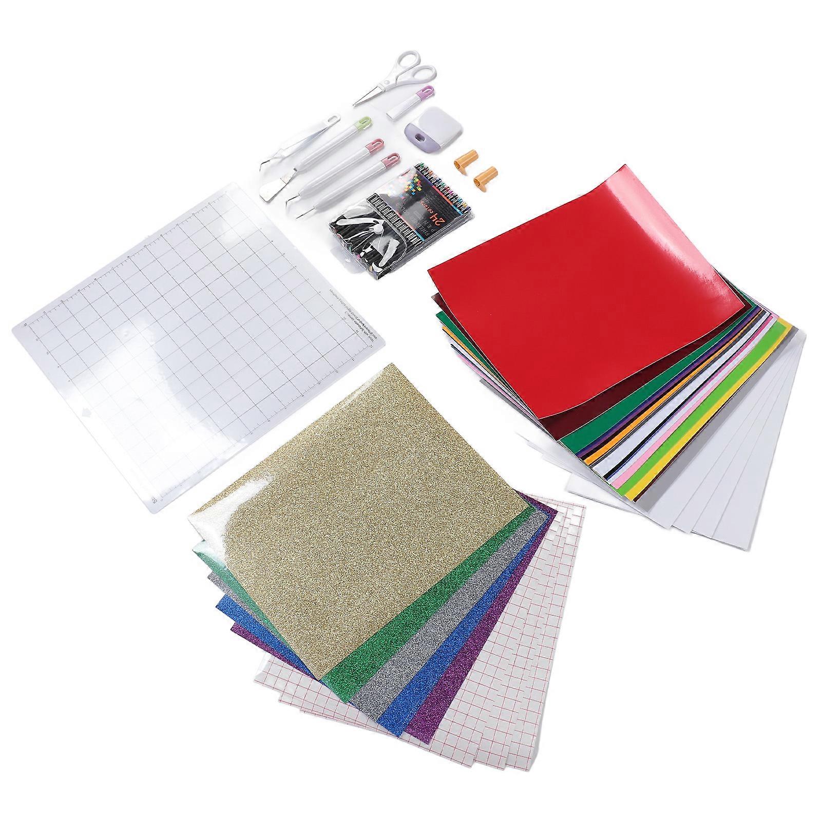 66Pcs Cutting Machine Tool Kit Washable Colorfast Rich Colors Cutting Machine Accessories for Beginners DIY Crafting