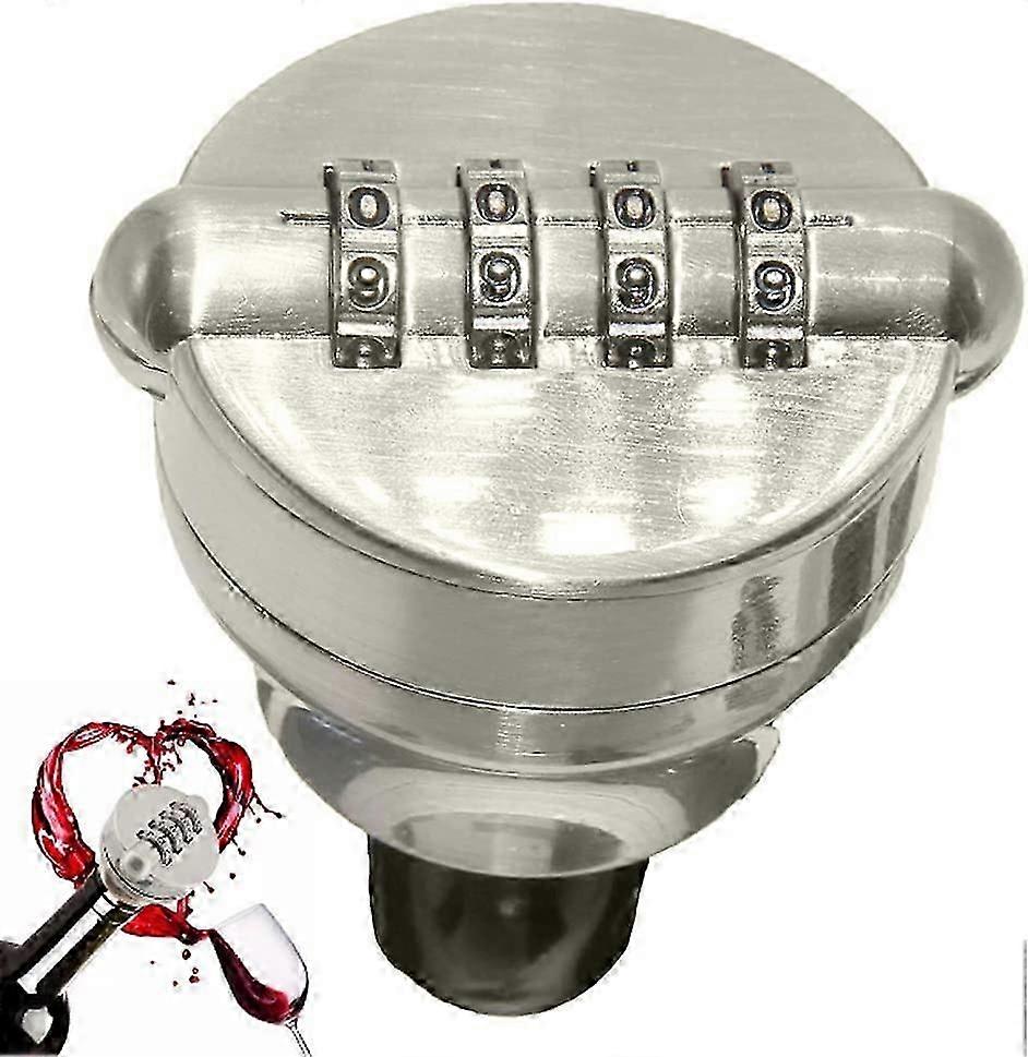 Wine Bottle Lock -Password  Digital Lock - Cap Stopper