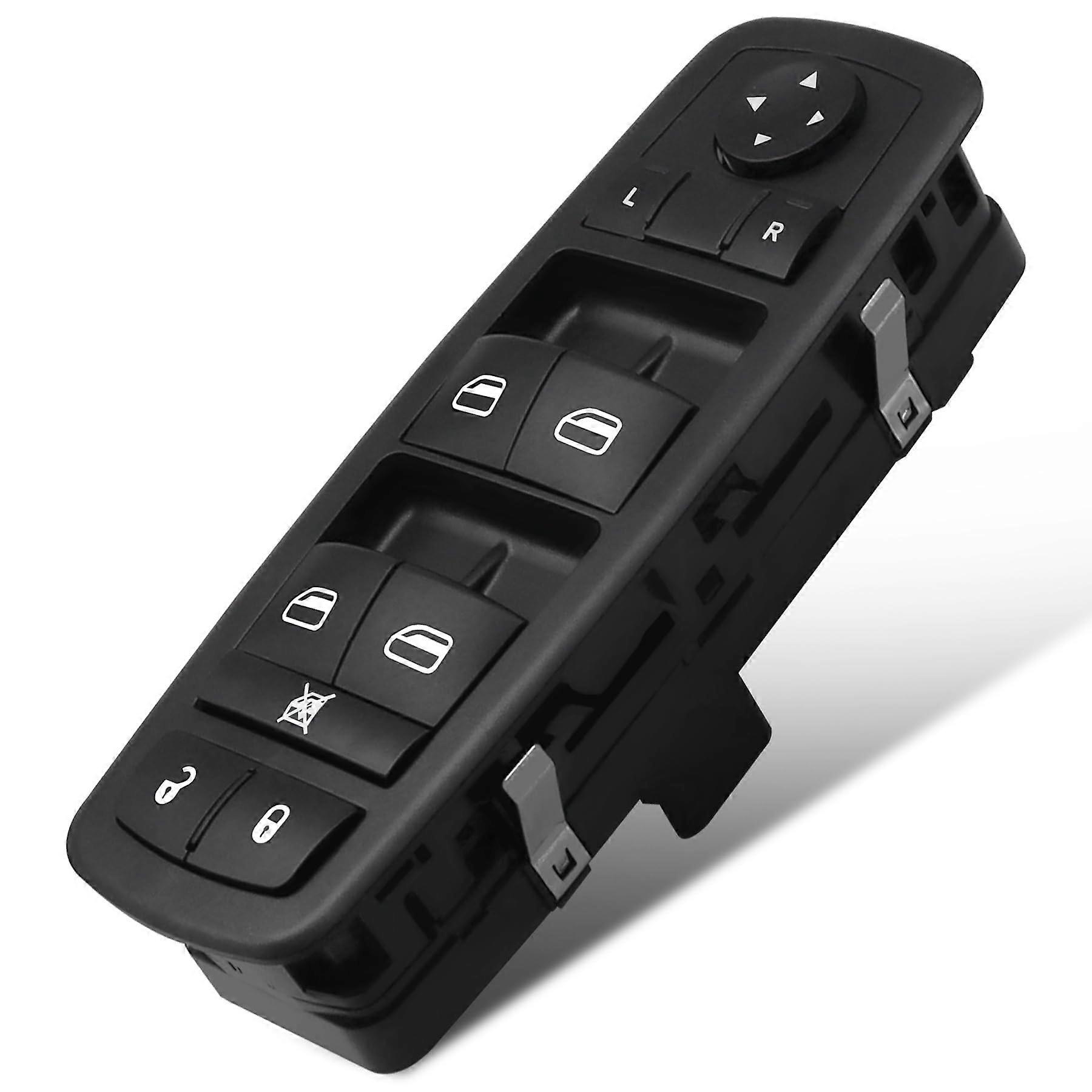 Power Window Switch Driver Side 8 Pins + 13 Pins Compatible with 2013-2016 Dodge Dart, 2014-2016 Jeep Cherokee, 2015-2016 Chrysler 200