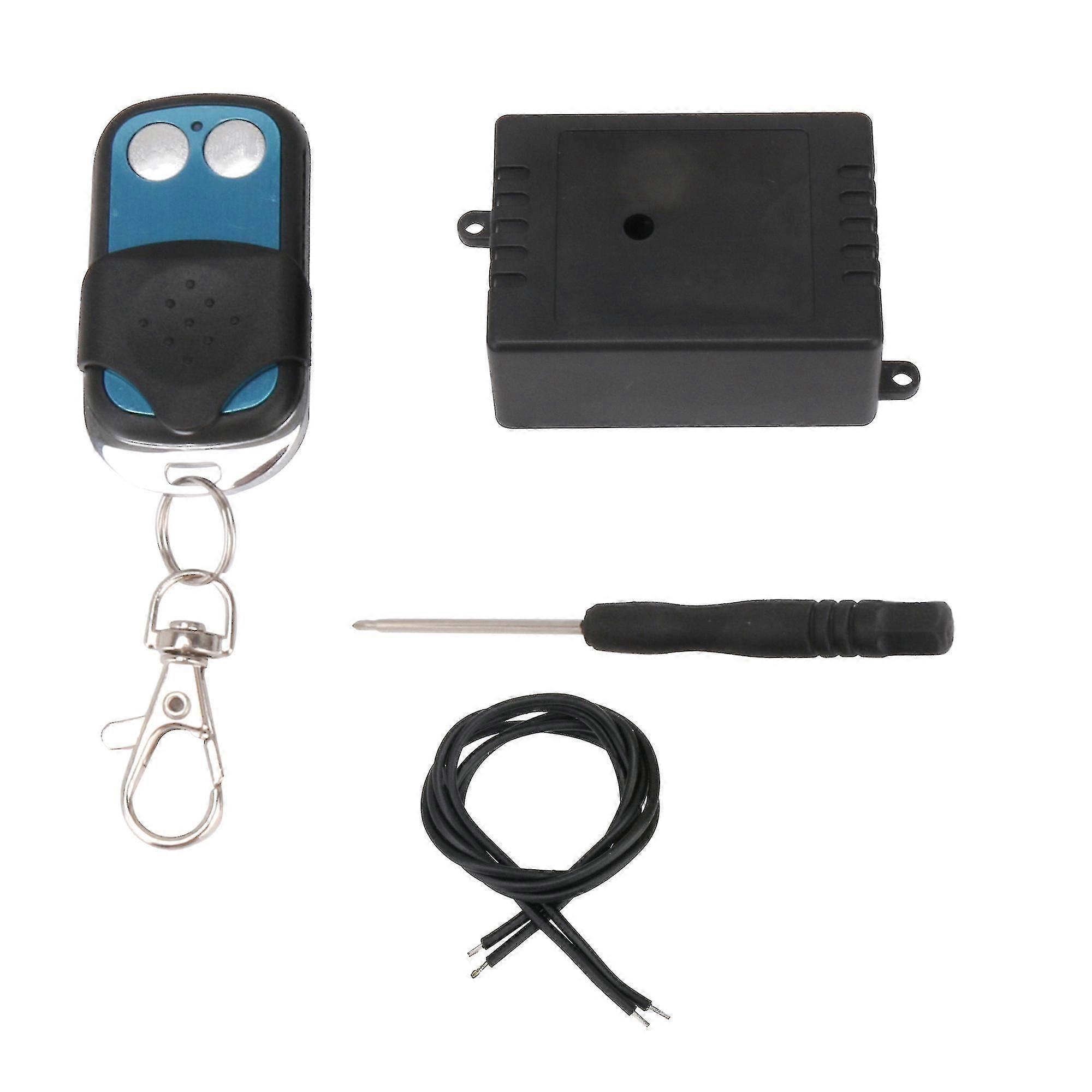Ac 220V 10A 433Mhz 1Ch Learning Code Rf Wireless Remote Transmitter Receiver
