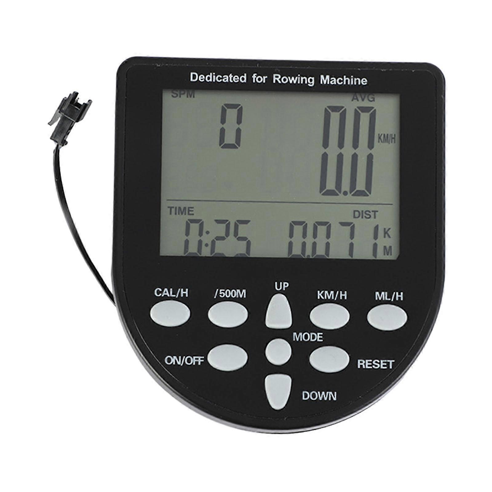 Rowing Machine Counter Durable Timer for Stationary Bike Exercise Bike Time