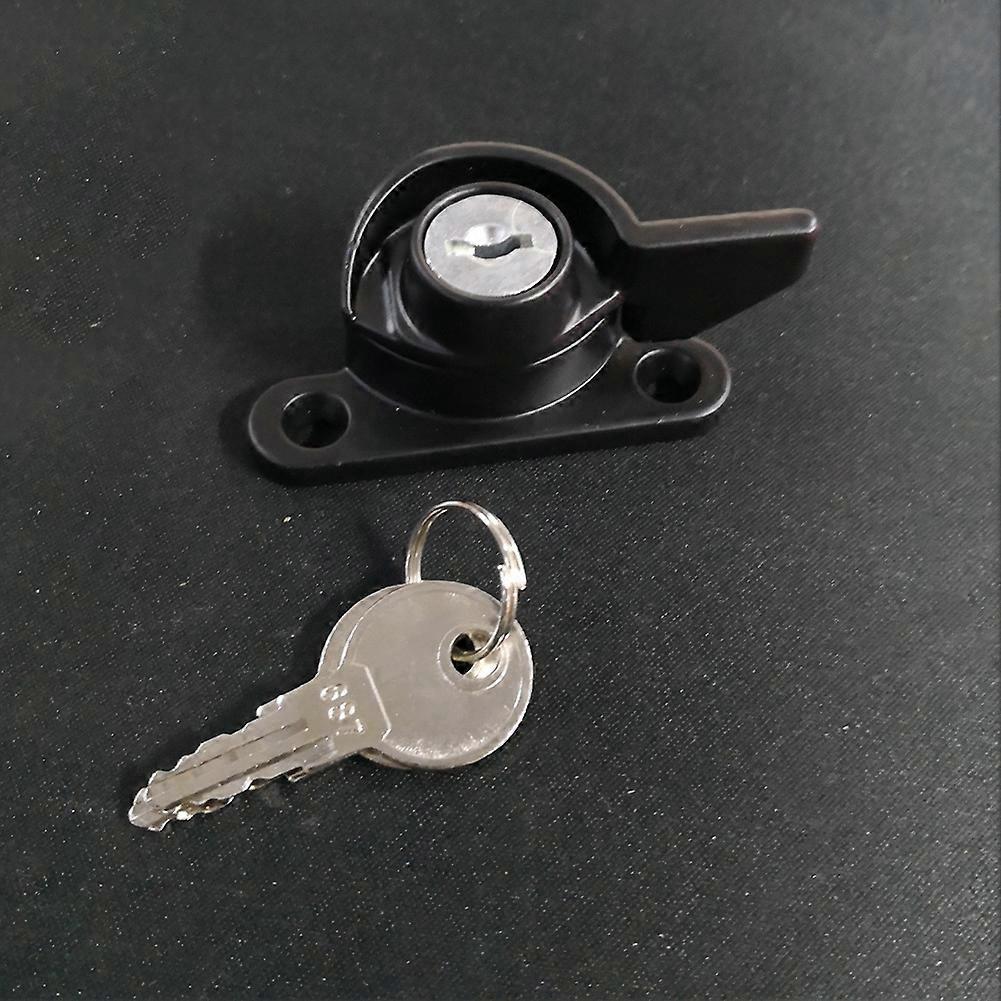Sliding Window Door Crescent Lock with Key Special Safety Design Zinc Alloy Lock