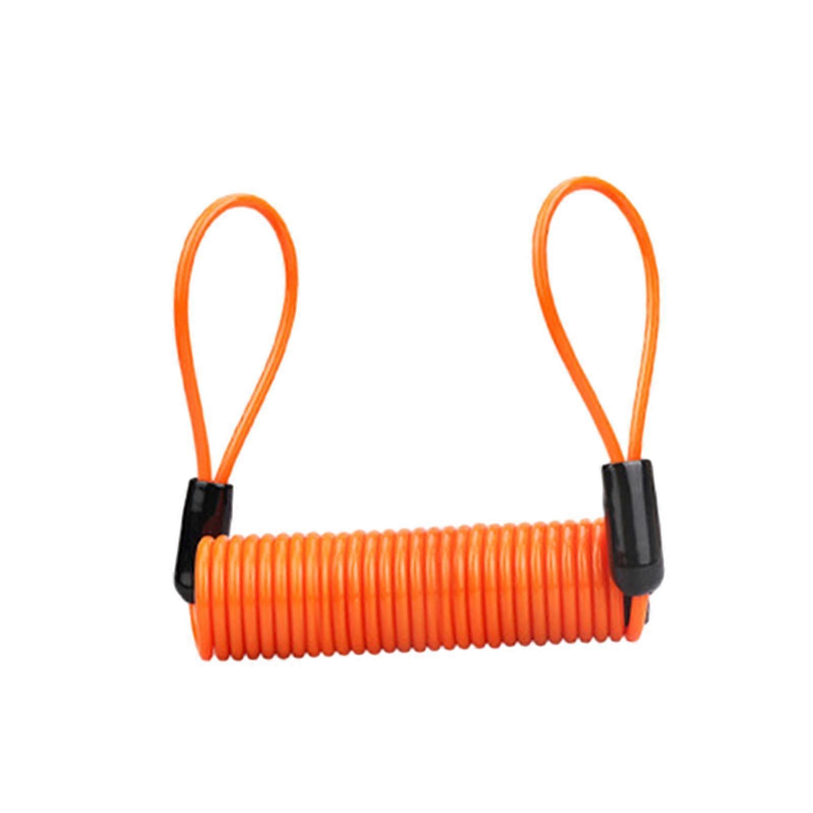 Reminder Cable, Disc Lock Cable, Security Wire Spring Reminder Rope for Scooter