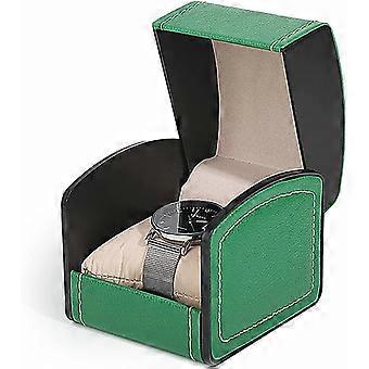 Watch Storage Box Leather Watch Box Shockproof Watch Box Display Box/Box/Storage Box For Watch Lovers Green
