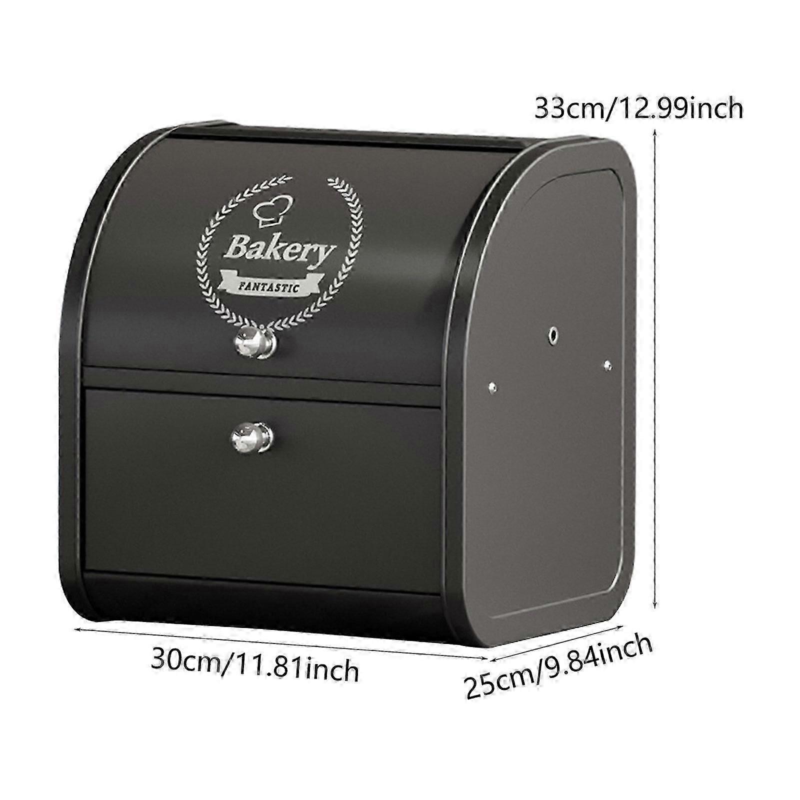 Desktop Storage Box Large Capacity Compact Multifunctional Bread Storage Bin S White well