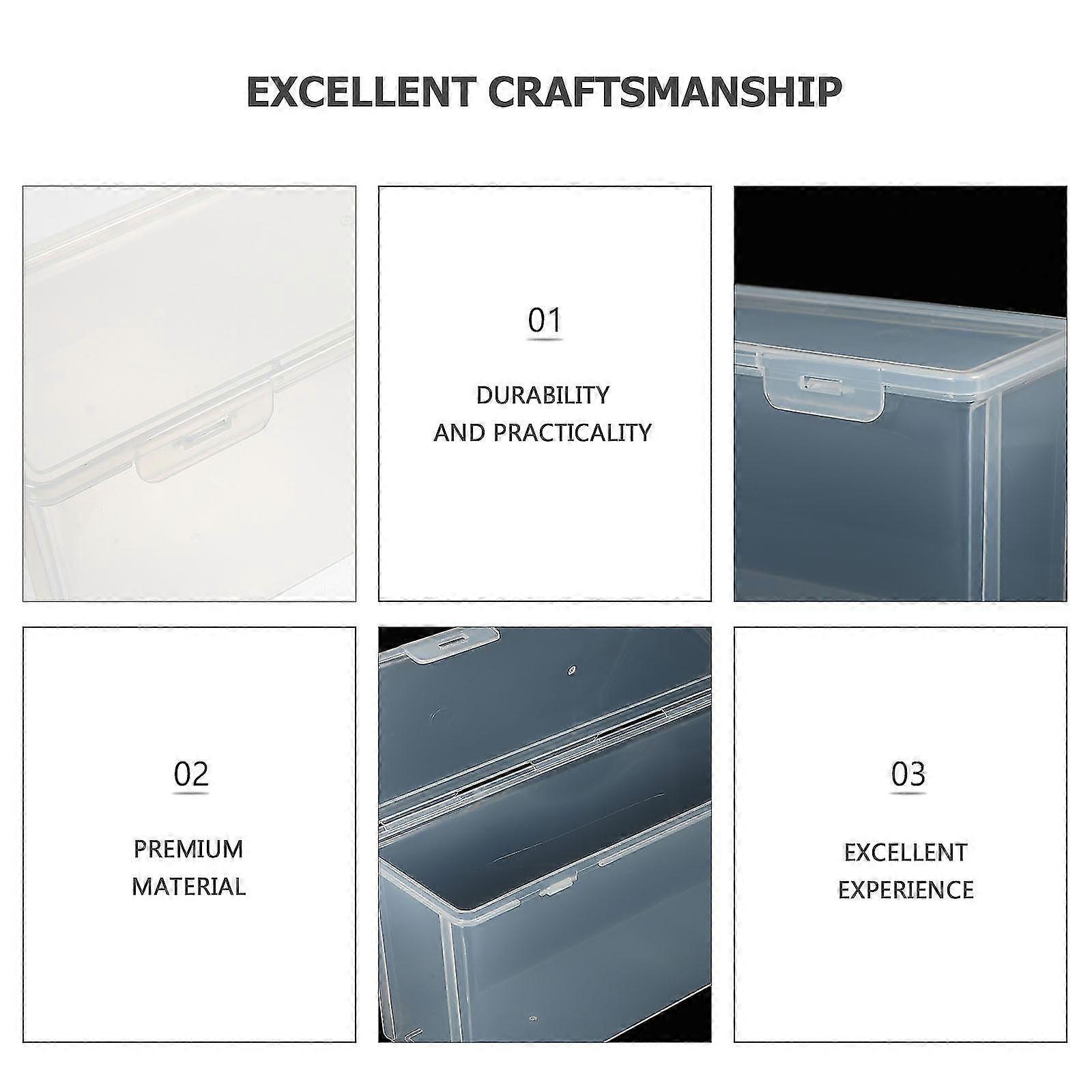 Clear Container Bread Box Household Bread Container Plastic Bread Saver Toast Container Box