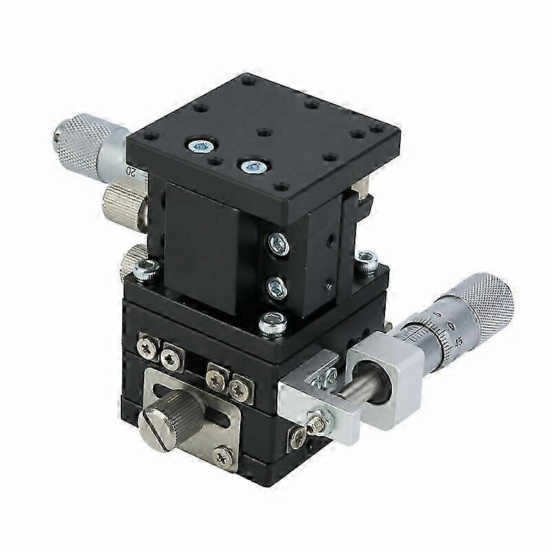 XYZ Linear Stage Alluminio LD40-LM 40x40mm 3 Stadio Ottico ad Alta Precisione Manuale FP