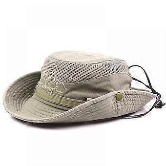Cotton sun hat men's summer hat UV protection hiking hat fishing