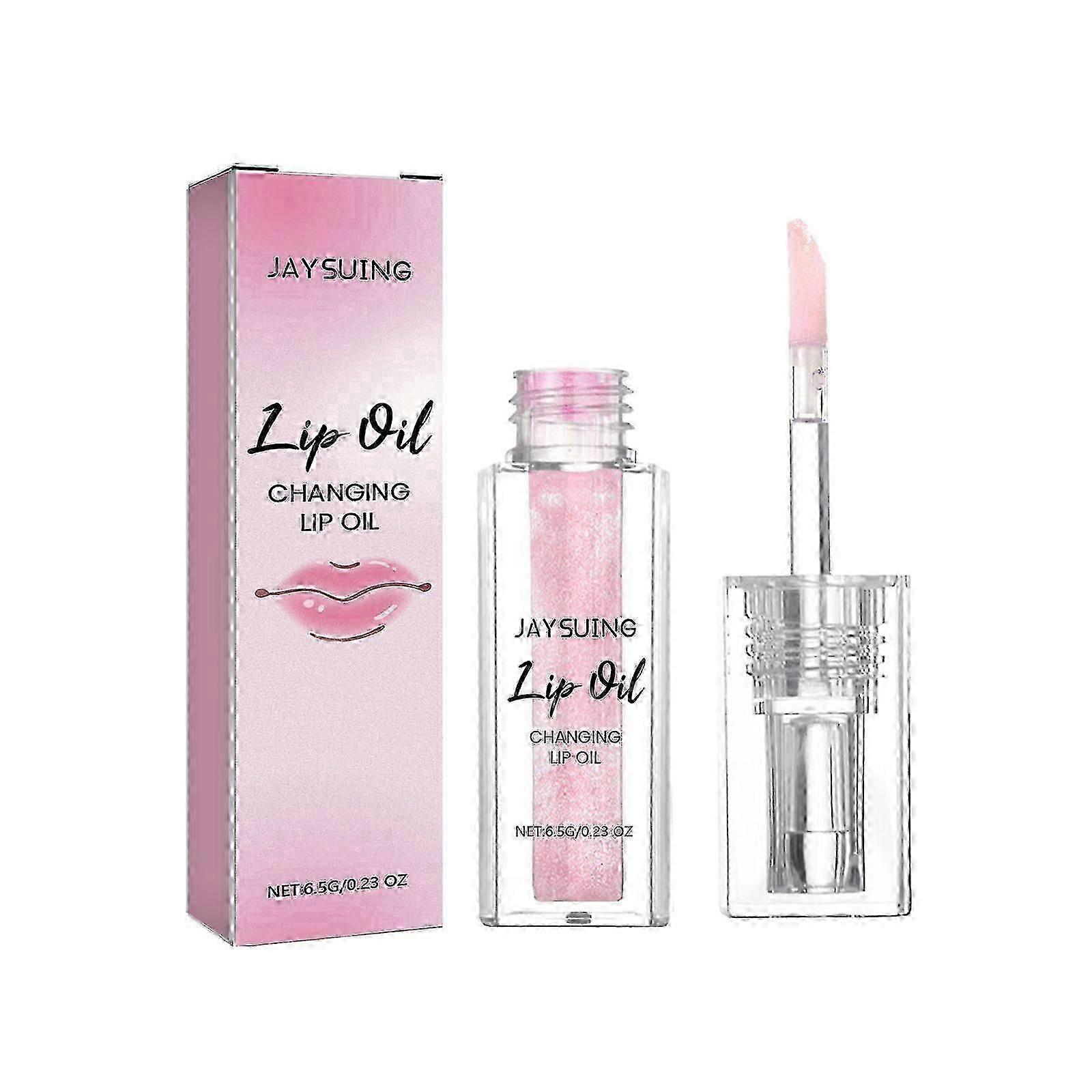 Changing Lip Oil, Hydrating Moisturizing Non-Stick Cup Water Gloss Lip Gloss