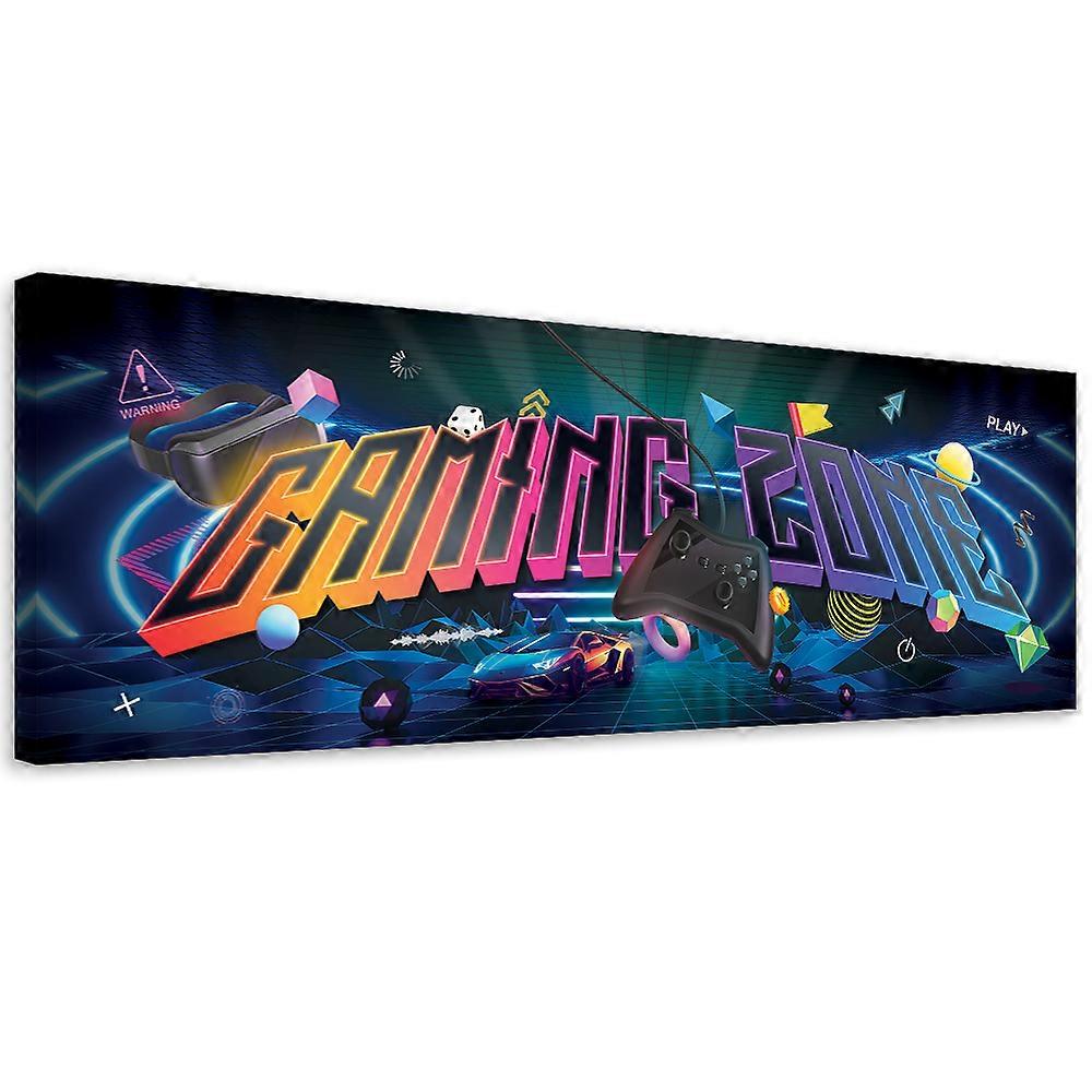 Fotobehang, Gaming zone - 120x40