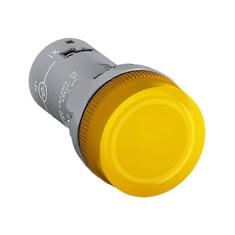 CL2 Series LED Indicator CL2-520Y, Yellow LED Indicator Light, Model CL2-520Y