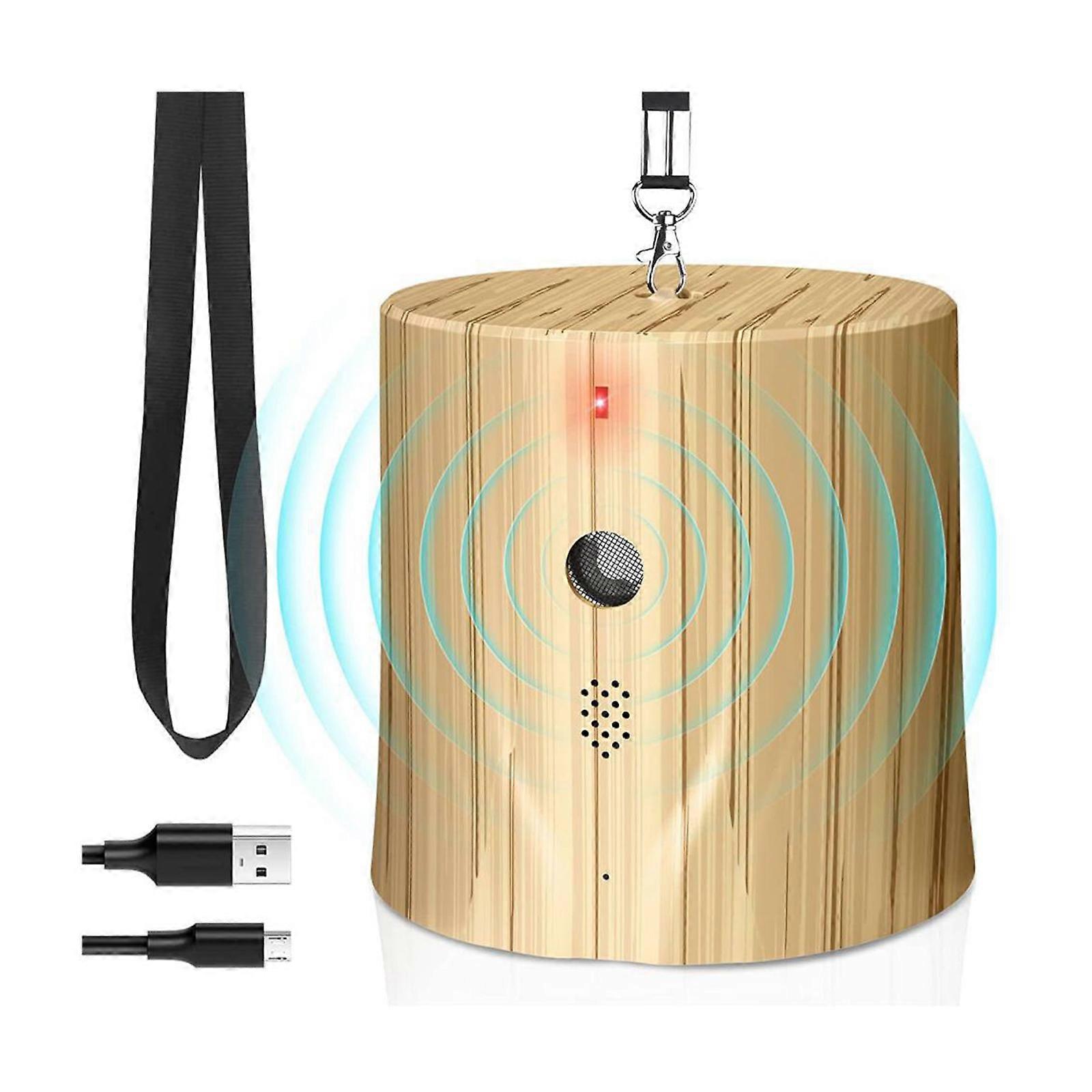 Pet Friendly Ultrasonic Trainer Bark Controller Long Ranges Dog Barking Deterrents for Peaceful Home Weatherproof Design Multicolor